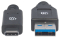 MANHATTAN USB 3.1 Gen1 Typ C-Kabel C-Stecker/A-Stecker 3m