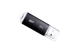 Silicon Power USB-Stick 32GB USB2.0 U02 Plastic Black