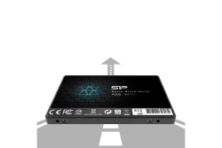 Silicon Power SSD 512GB 6.3cm SATAIII A55 3D Nand TLC