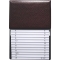 Telefon-Klappregister - weinrot, 160 x 230 mm