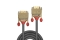 LINDY DVI-D Dual Link Kabel Gold Line 0.5m