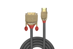 LINDY HDMI an DVI-D Single Link Kabel Gold Line 15m