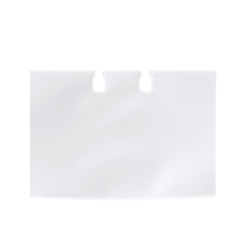Visitenkarten-Ersatzhüllen VISIFIX® FLIP/DESK, PVC, für Karten 104 x 72 mm, transparent