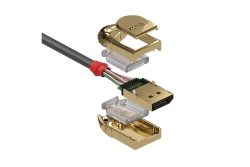 LINDY DisplayPort Kabel Gold Line 4K60Hz 10m