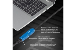 LINDY USB 3.0 Aktiv-Verlängerung Typ A/A Pro M/F 15m