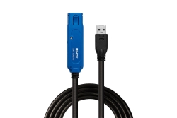 LINDY USB 3.0 Aktiv-Verlängerung Typ A/A Pro M/F 15m