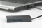 DIGITUS USB-Hub 4-Port 3.0->4xA3.0 m.Netzteil schwarz