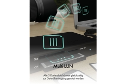 Adapter IcyBox ext. Kartenleser USB TypeC -> SD/microSD/CF retail