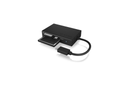 Adapter IcyBox ext. Kartenleser USB TypeC -> SD/microSD/CF retail