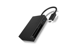 Adapter IcyBox ext. Kartenleser USB TypeC -> SD/microSD/CF retail