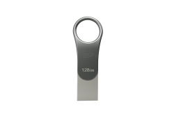 Silicon Power USB-Stick 128GB USB3.0 C80 Silver Type-C Ready