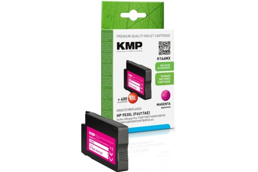 KMP Patrone HP 953XL (F6U17AE) magenta 2000 S. Hybrid-Chip refilled