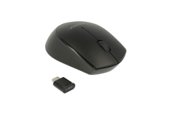 DELOCK Optische 3-Tasten Mini-Maus USB-C 2.4GHz wireless