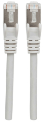 INTELLINET Patchkabel Cat6a-Stecker/Cat7-Rohkabel 0,5m grau