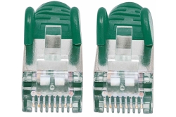 INTELLINET Patchkabel Cat6a-Stecker/Cat7-Rohkabel 1,5m grün