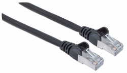 INTELLINET Patchkabel Cat6a-Stecker/Cat7-Rohkabel 10m sw