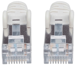 INTELLINET Patchkabel Cat6a-Stecker/Cat7-Rohkabel 15m grau