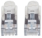INTELLINET Patchkabel Cat6a-Stecker/Cat7-Rohkabel 15m grau