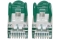 INTELLINET Patchkabel Cat6a-Stecker/Cat7-Rohkabel 2m grün