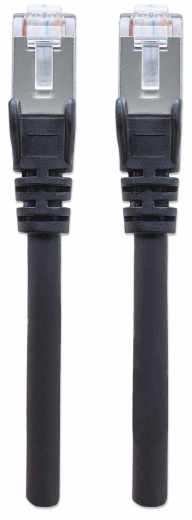 INTELLINET Patchkabel Cat6a-Stecker/Cat7-Rohkabel 30m sw