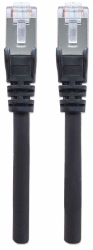 INTELLINET Patchkabel Cat6a-Stecker/Cat7-Rohkabel 30m sw