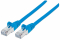 INTELLINET Patchkabel Cat6a-Stecker/Cat7-Rohkabel 5m blau