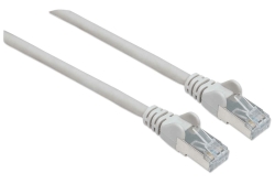 INTELLINET Patchkabel Cat6a-Stecker/Cat7-Rohkabel 5m grau