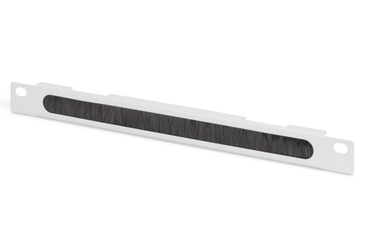 DIGITUS Kabelbürstenleiste 0,5HE 10 254mm grau