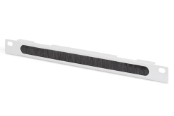 DIGITUS Kabelbürstenleiste 0,5HE 10 254mm grau