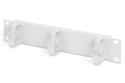 DIGITUS Rangierpanel 1HE 10 254mm 3x Ringe grau
