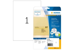 HERMA Etik. transparent A4 matt 210 x 297 mm wfest 10 St.