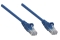 INTELLINET Patchkabel RJ45 S/FTP Cat6 Kupfer LSZH 0,25m blau