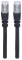 INTELLINET Patchkabel RJ45 S/FTP Cat6 Kupfer LSZH 1,0m schwa