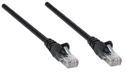 INTELLINET Patchkabel RJ45 S/FTP Cat6 Kupfer LSZH 1,5m schwa