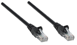 INTELLINET Patchkabel RJ45 S/FTP Cat6 Kupfer LSZH 1,5m schwa