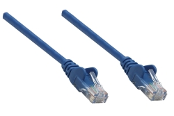 INTELLINET Patchkabel RJ45 S/FTP Cat6 Kupfer LSZH 1,5m blau