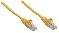 INTELLINET Patchkabel RJ45 S/FTP Cat6 Kupfer LSZH 1,5m gelb