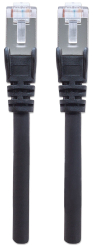 INTELLINET Patchkabel RJ45 S/FTP Cat6 Kupfer LSZH 10m schwar