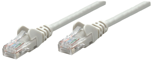 INTELLINET Patchkabel RJ45 S/FTP Cat6 Kupfer LSZH 50m grau