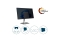 Kensington Blickschutzfilter 2-Wege remov. 24.0 16:9