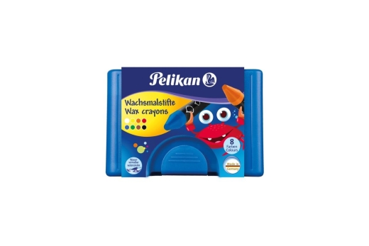 Pelikan Wachsmalstifte 666/8 wasservermalb. 8er Box