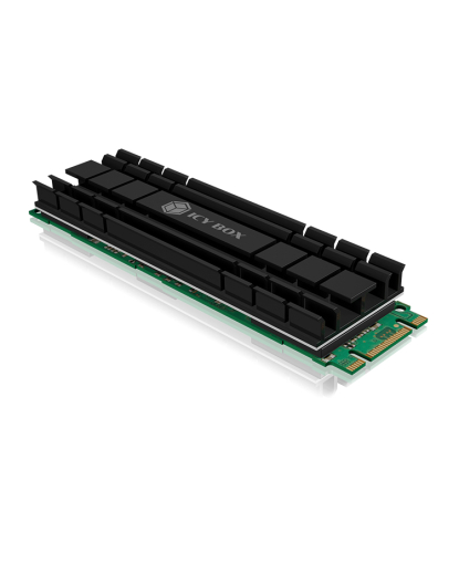 Kühlkörper IcyBox SSD M.2 2280 IB-M2HS-701 black