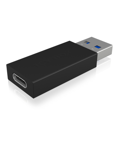 Adapter IcyBox USB 3.1 Type A Stecker -> USB Type C Stecker retail