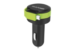 RealPower KFZ-Ladegerät Charger M 2400mA 1xUSB 1xMicro-USB
