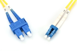 DIGITUS LWL Patchkabel LC -> SC 5.00m Singlemode Duplex OS2