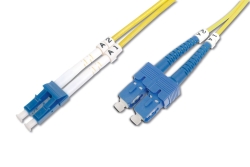 DIGITUS LWL Patchkabel LC -> SC 10.00m Singlemode...