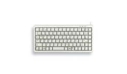 CHERRY ML4100 Tastatur Wired EU MX schwarz TKL 75% hellgrau