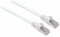 INTELLINET Patchkabel Cat6a-Stecker/Cat7-Rohkabel 0,25m weiß