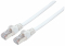 INTELLINET Patchkabel Cat6a-Stecker/Cat7-Rohkabel 1m weiß