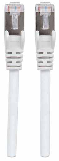 INTELLINET Patchkabel Cat6a-Stecker/Cat7-Rohkabel 2m weiß